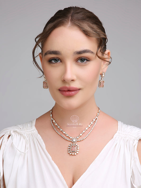 Dazzling Diamond & Elegant Necklace For Women