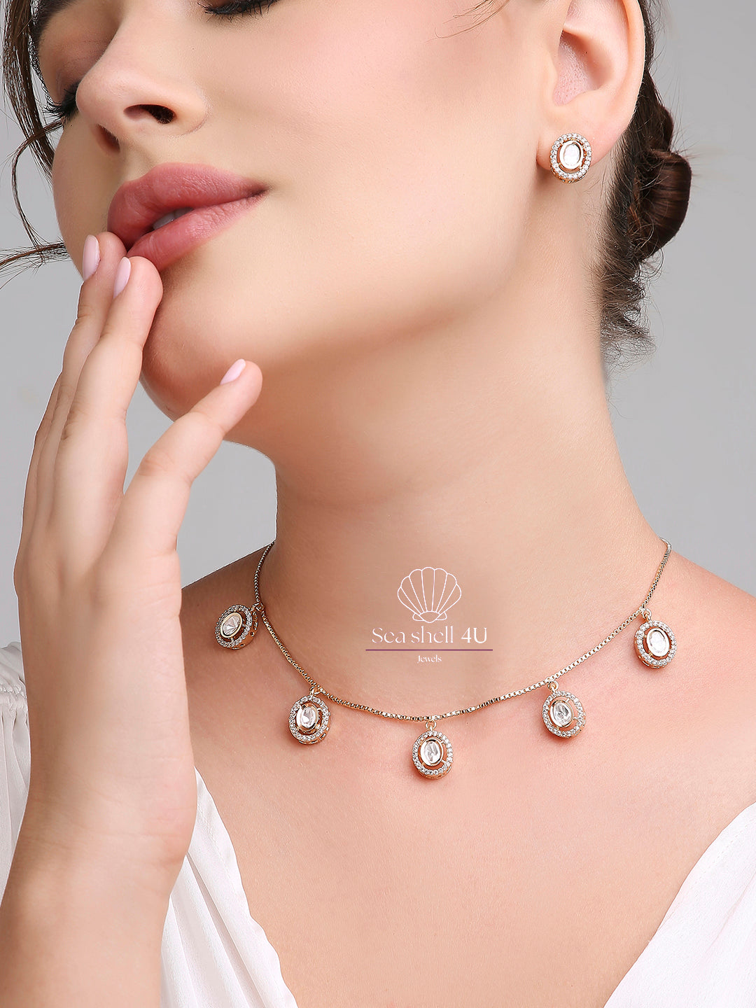 Dazzling Diamond & Elegant Necklace For Women