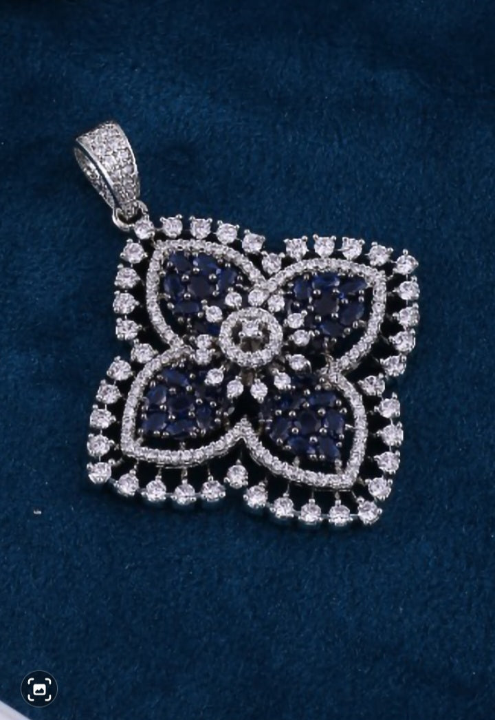 Dazzling Diamond Pendant Set for Women