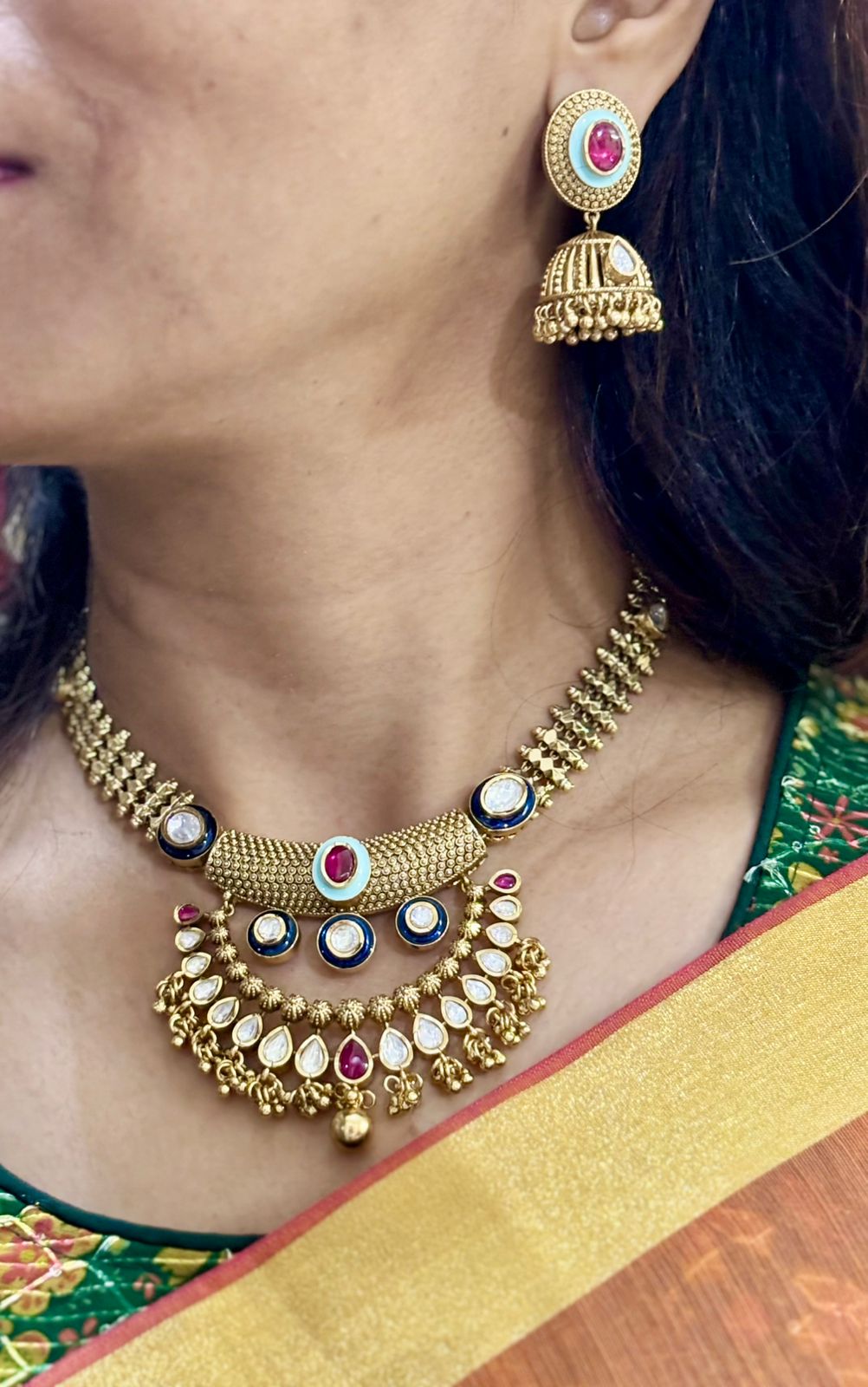 Premium Kundan Set For Women