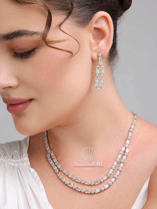 Dazzling Diamond & Elegant Necklace For Women