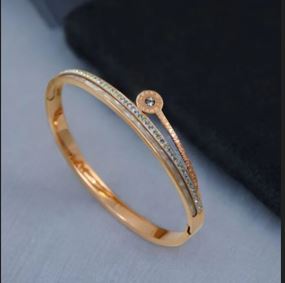 Gold Brass Premium & Elegant Bracelet For Women