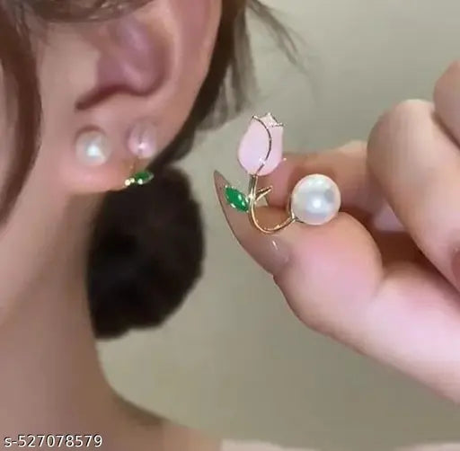 Pearl Korean Elegant Earring For Women
