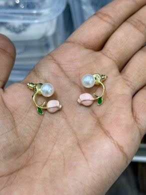 Pearl Korean Elegant Earring For Women