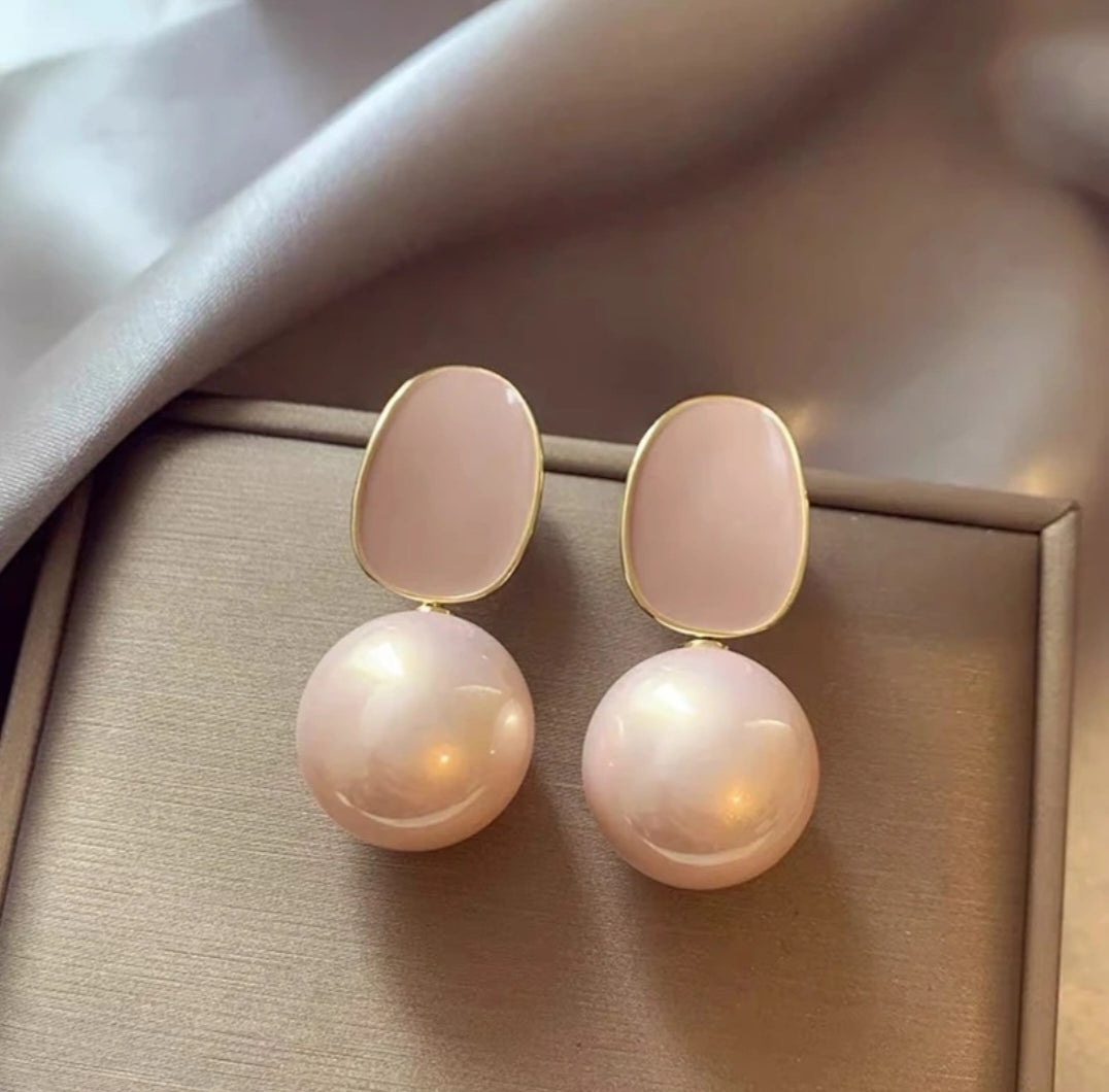 Pearl Stud Earrings