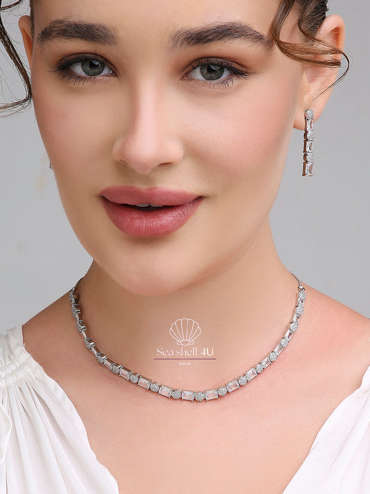 Dazzling Diamond & Elegant Necklace For Women