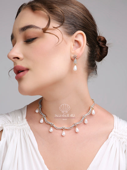 Dazzling Diamond & Elegant Necklace For Women