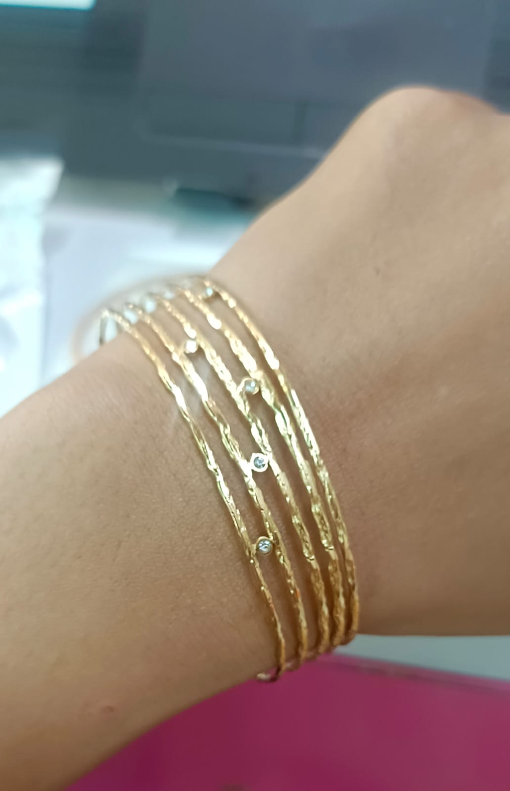 Gold Brass Premium & Elegant Bracelet For Women