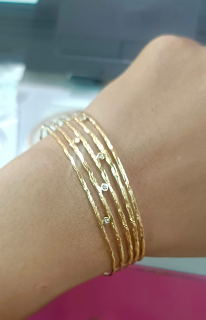 Gold Brass Premium & Elegant Bracelet For Women