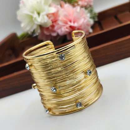 Gold Brass Premium & Elegant Bracelet For Women