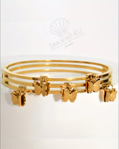 Gold Brass Premium & Elegant Bracelet For Women
