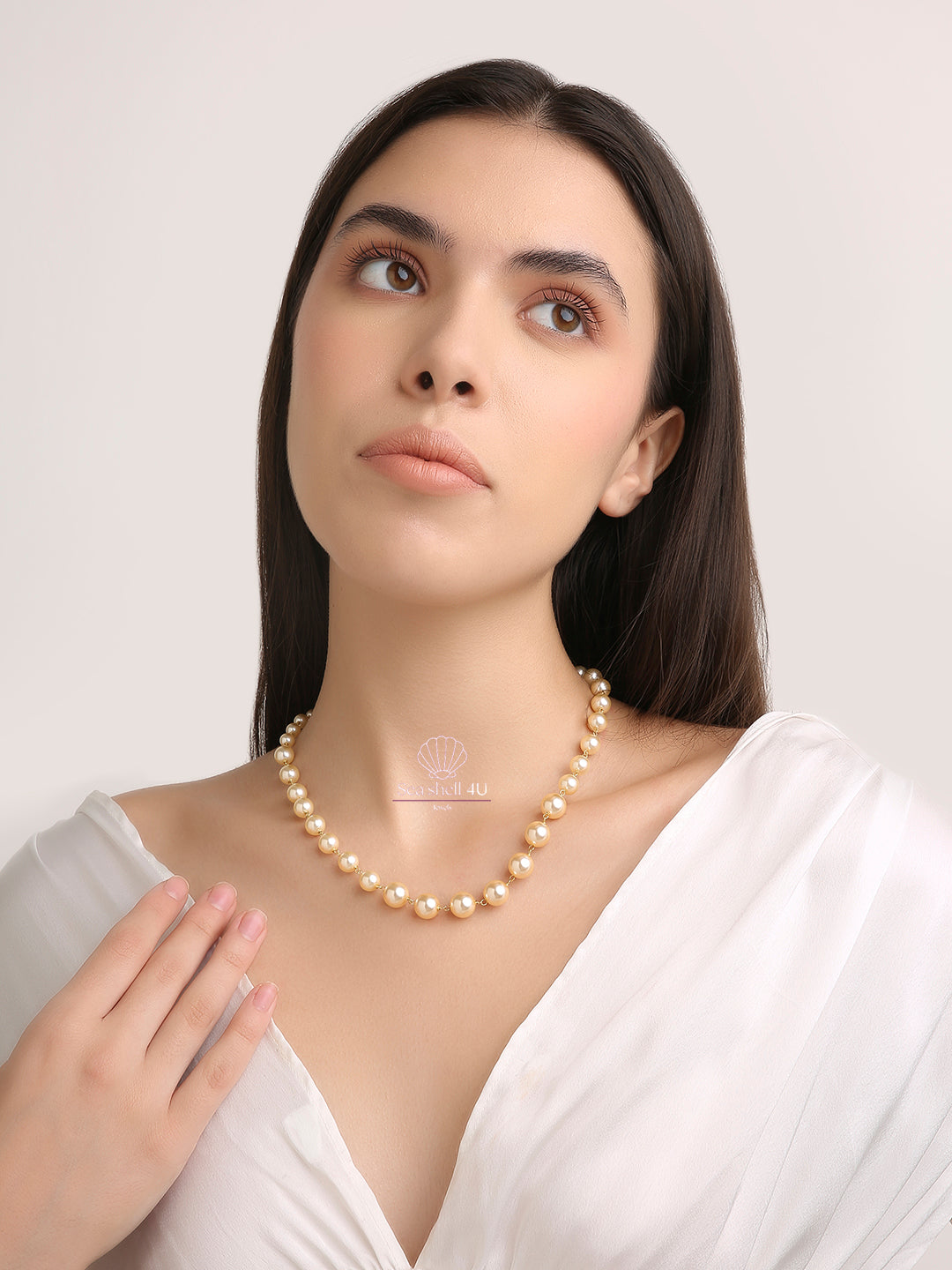 Traditional Royal Haara Jewellery | Front View | SeaShell4U Jewels