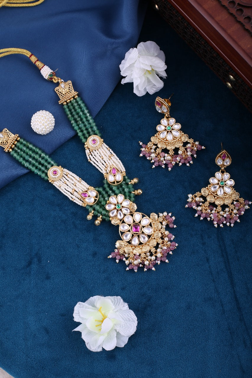 Premium & Elegant Kundan Set For Women