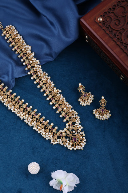 Shringarika Temple Necklace Set