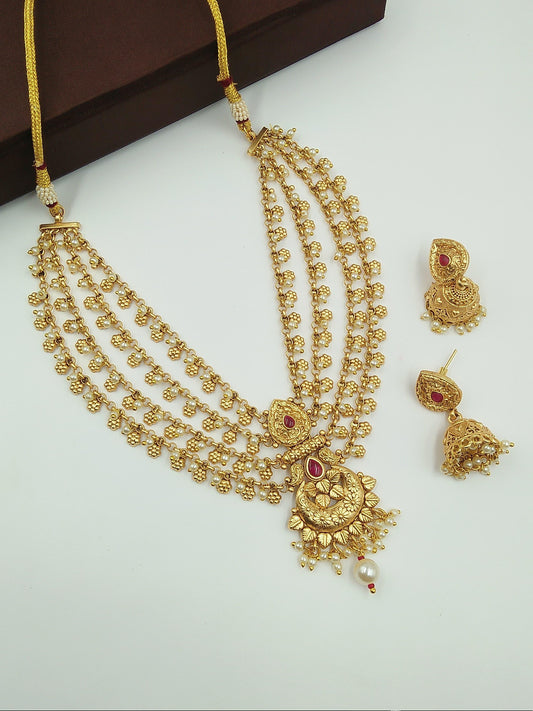 Pearl Premium & Elegant Necklace Set For Women