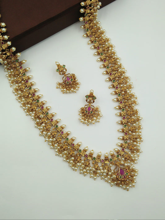 Shringarika Temple Necklace Set