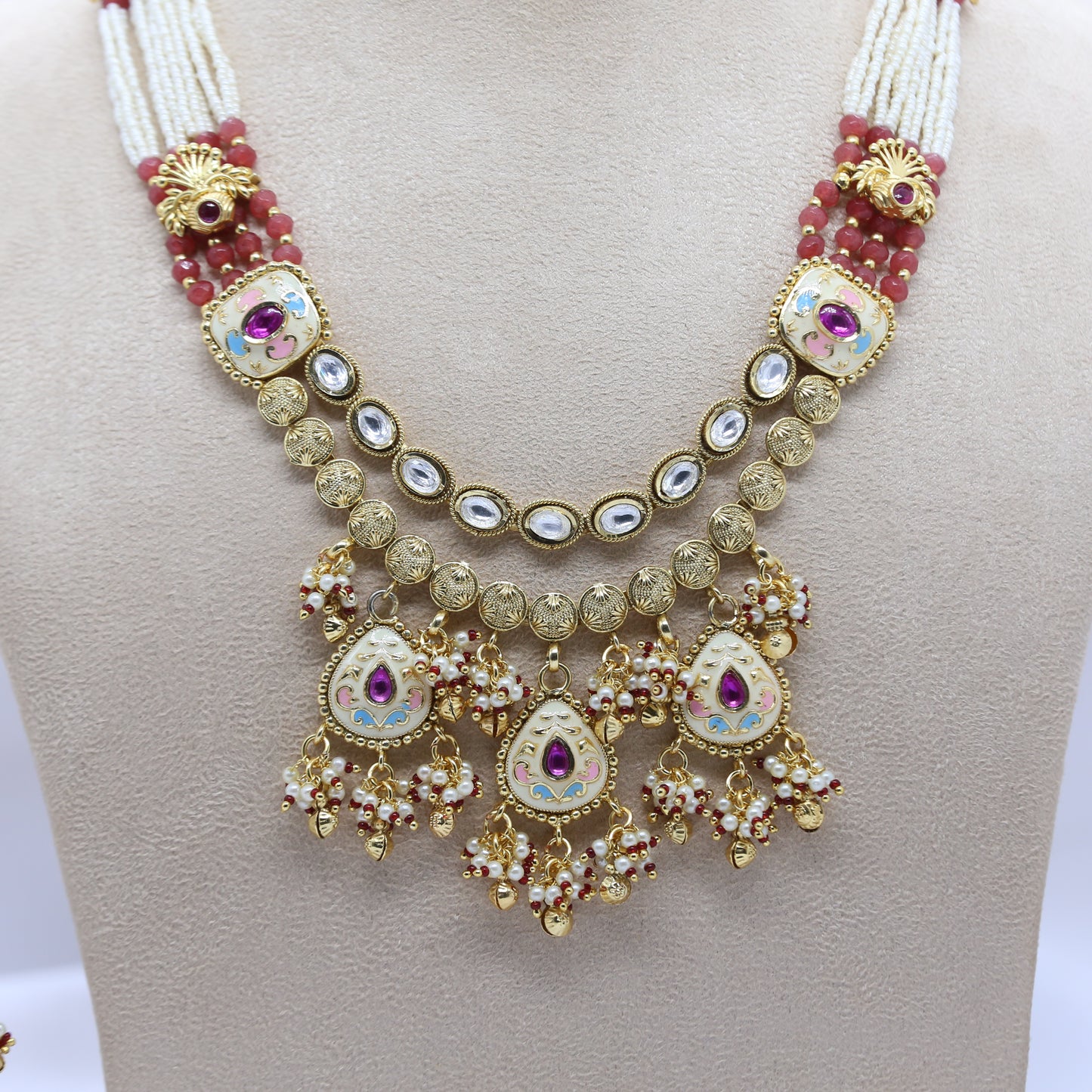 Kundan Necklace Set