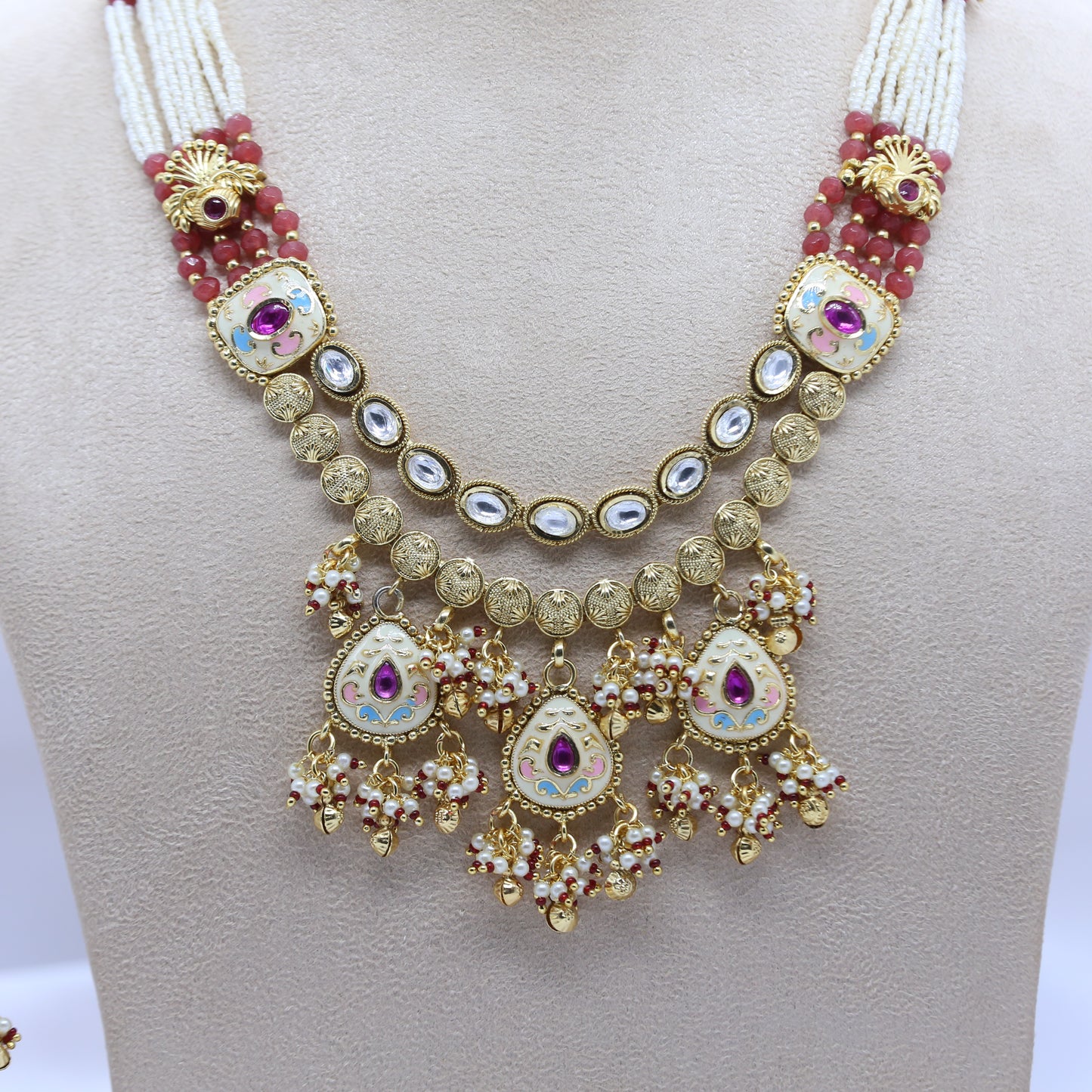 Kundan Necklace Set