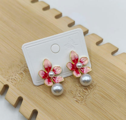 Classic Elegant Earrings | Front Design | SeaShell4U Jewels