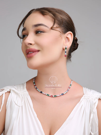 Dazzling Diamond & Elegant Necklace For Women
