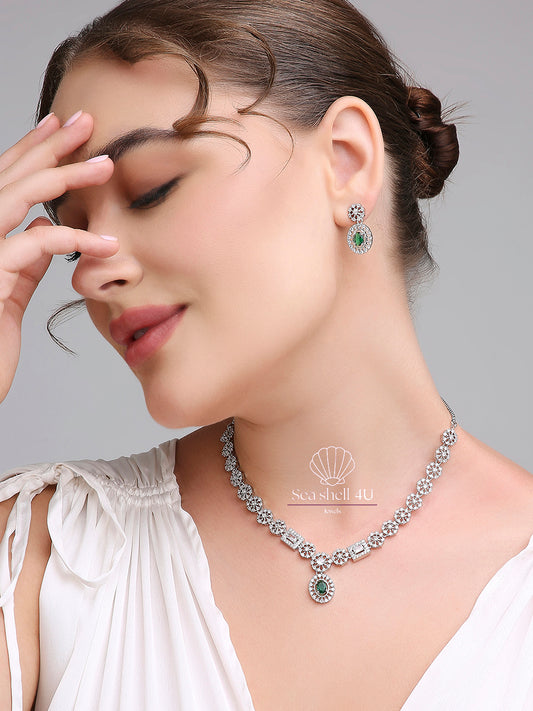 Dazzling Diamond & Elegant Necklace For Women