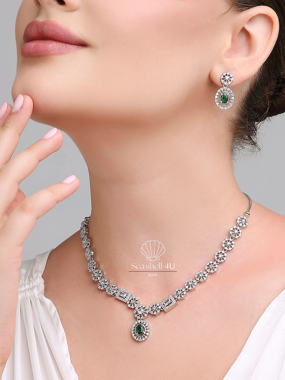 Dazzling Diamond & Elegant Necklace For Women