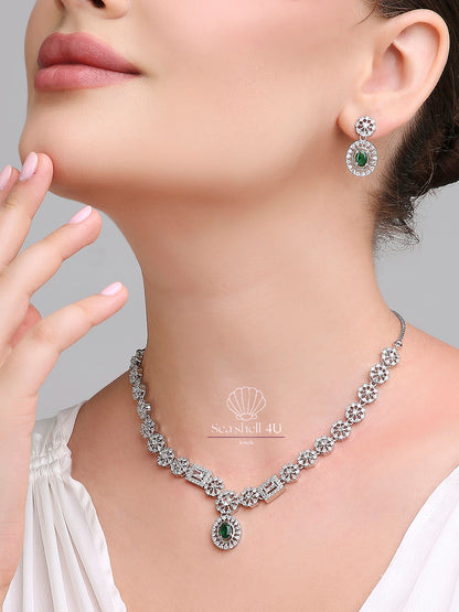 Dazzling Diamond & Elegant Necklace For Women