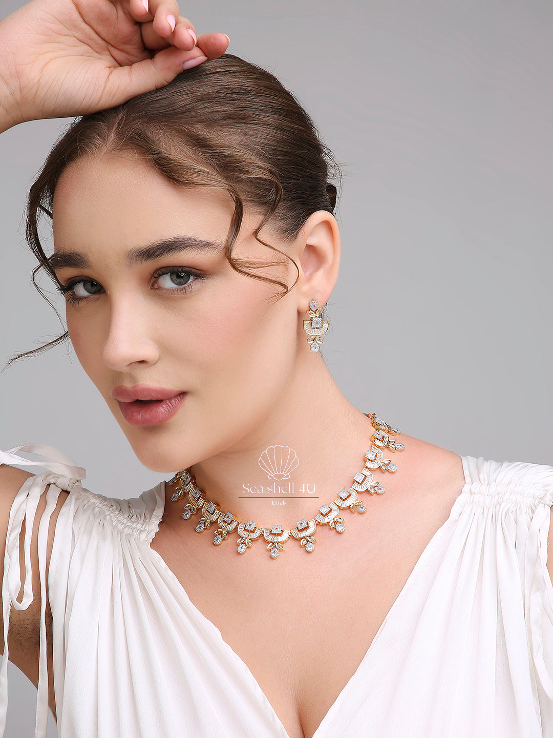 Dazzling Diamond & Elegant Necklace For Women