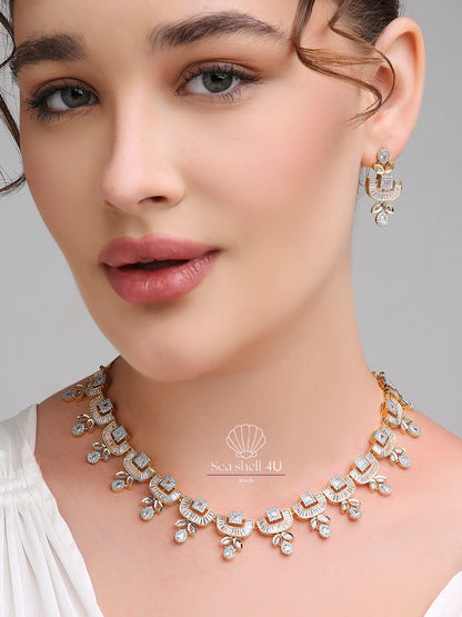 Dazzling Diamond & Elegant Necklace For Women