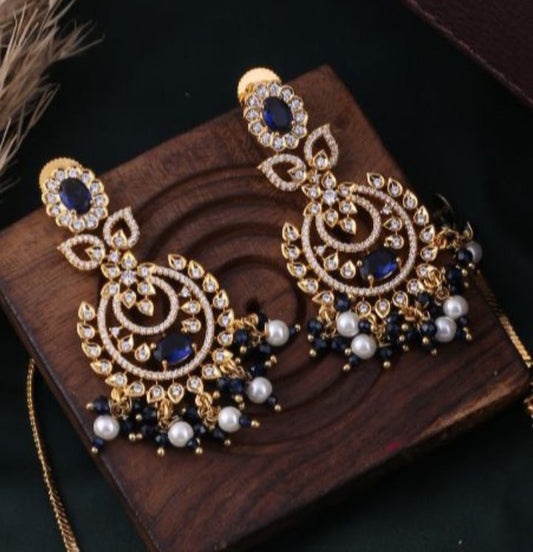 Dazzling Diamond Necklace Set For Women