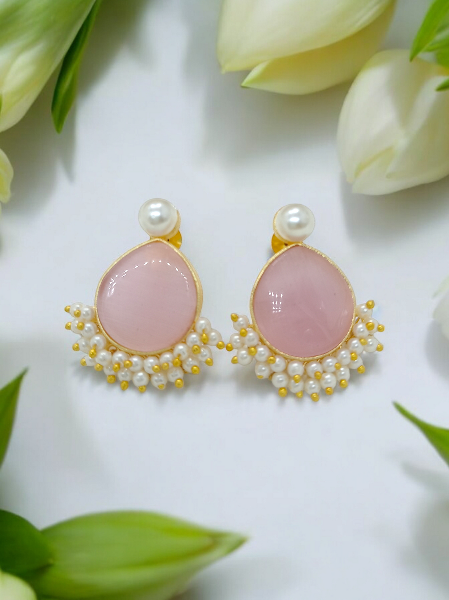 Gold Brass Premium & Elegant Earring For Women