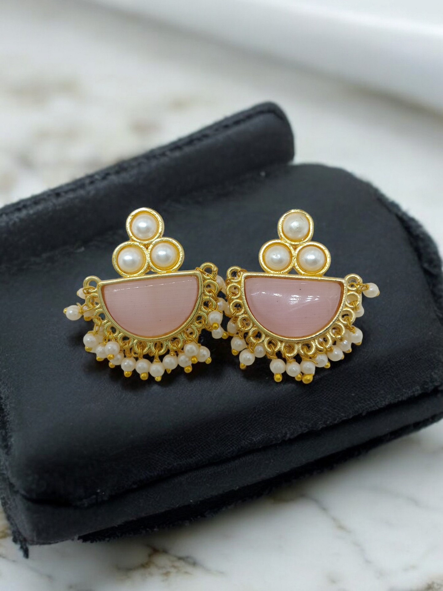 Gold Brass Premium & Elegant Earring For Women