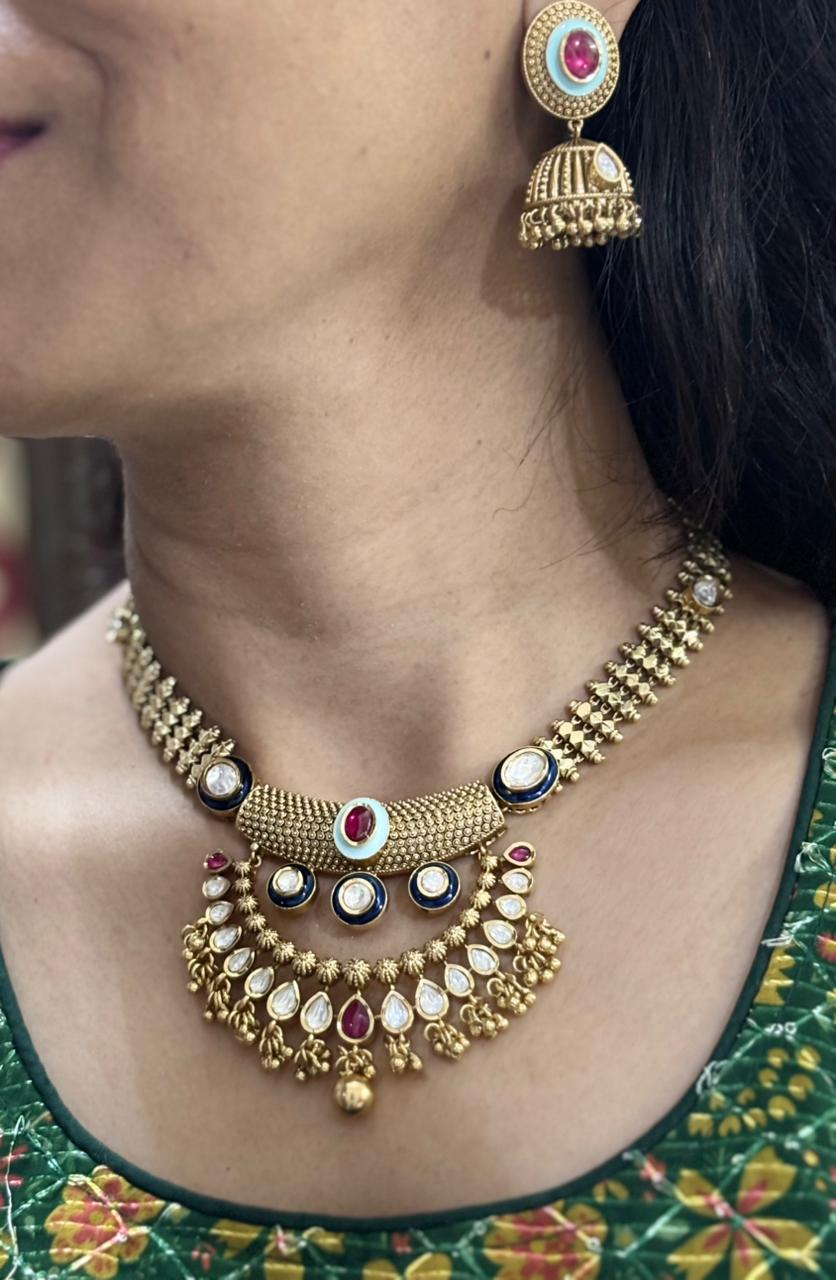 Premium Kundan Set For Women