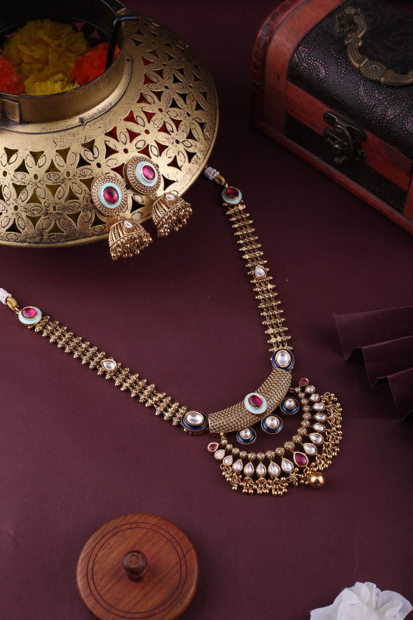 Premium Kundan Set For Women