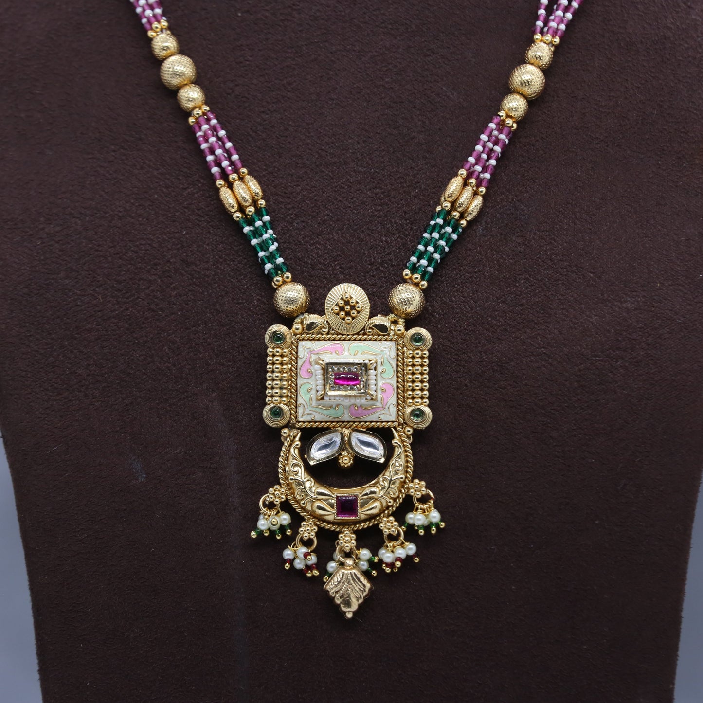 Kundan Necklace Set For Women