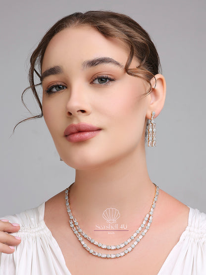 Dazzling Diamond & Elegant Necklace For Women