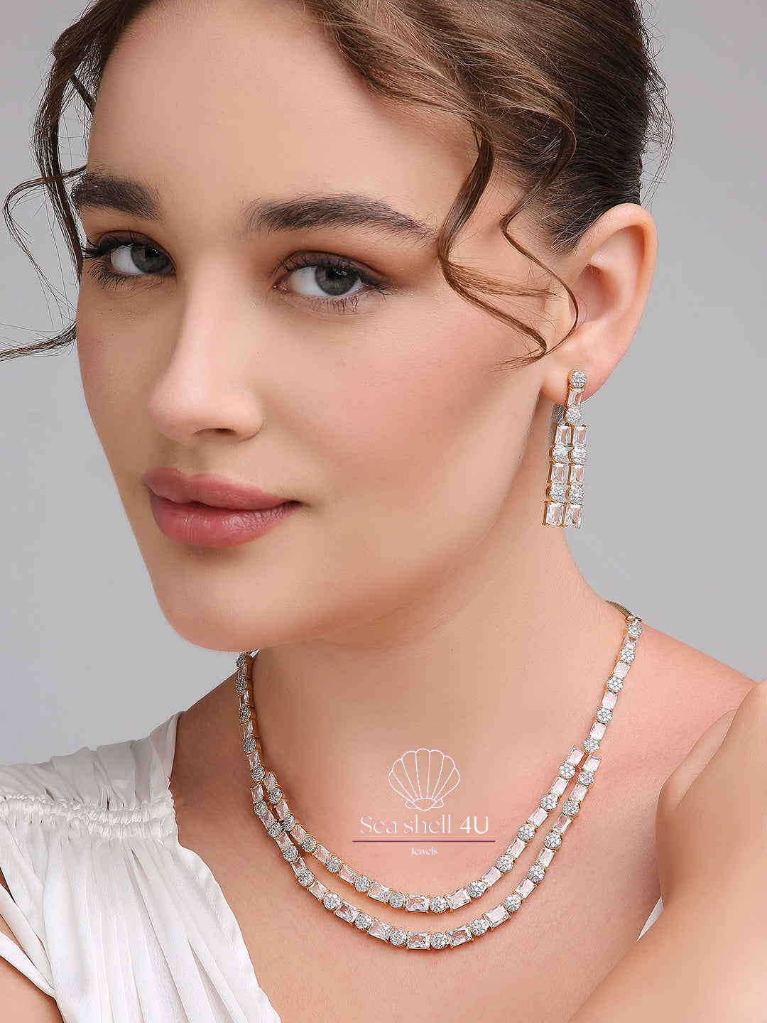 Dazzling Diamond & Elegant Necklace For Women