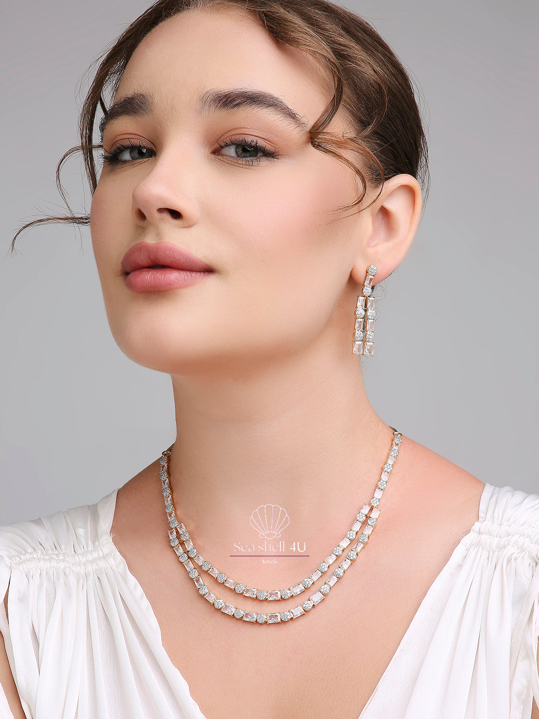 Dazzling Diamond & Elegant Necklace For Women