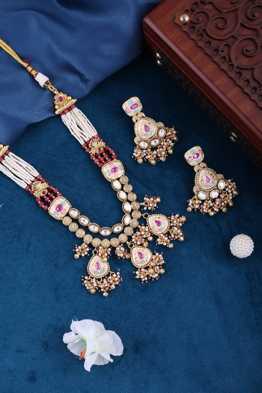 Kundan Necklace Set