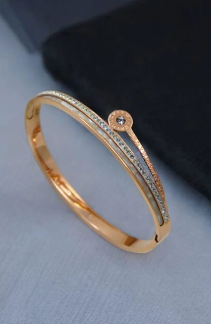 Gold Brass Premium & Elegant Bracelet For Women