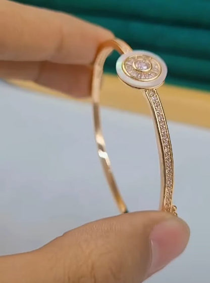 Gold Brass Premium & Elegant Bracelet For Women