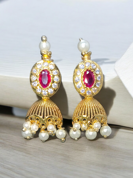 Elegant Pearl Necklace Set For Women