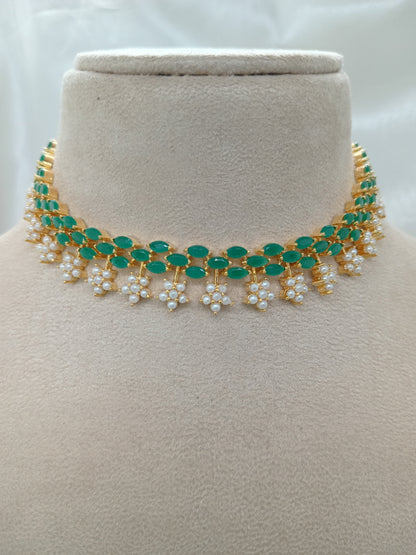 Pearl Elegant Necklace Set For Women