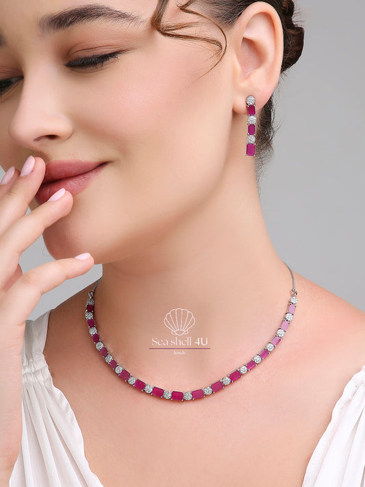 Dazzling Diamond & Elegant Necklace For Women